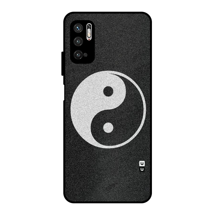 Peace Disorted Metal Back Case for Poco M3 Pro 5G