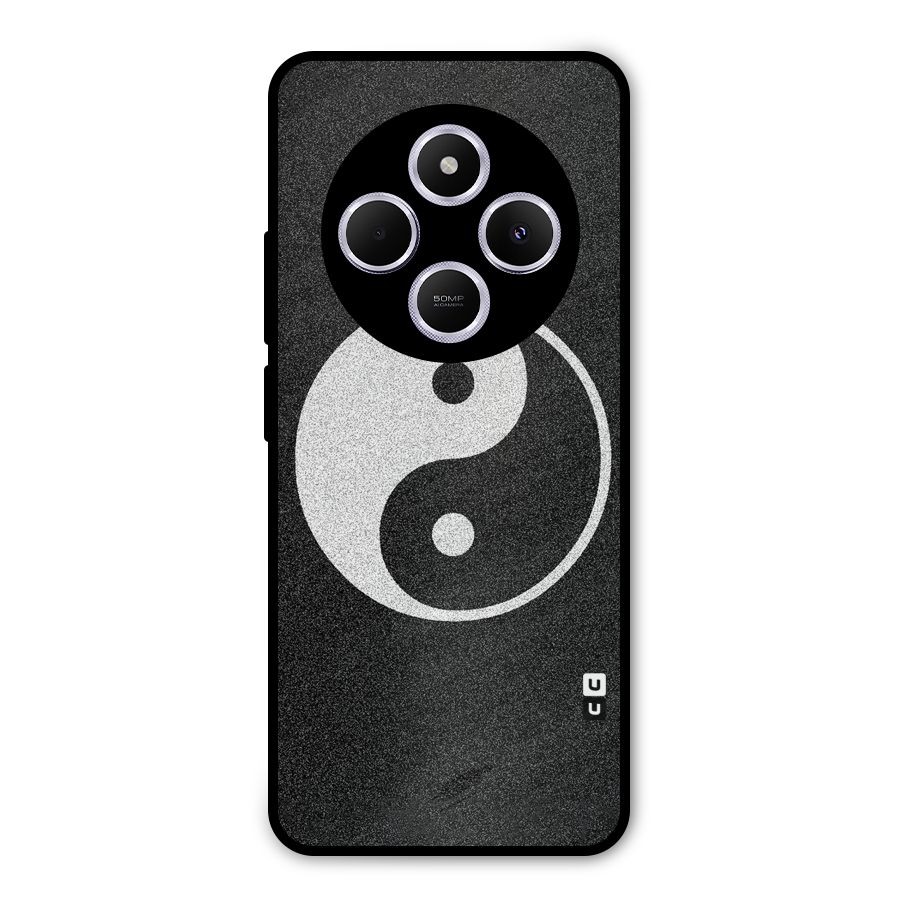 Peace Disorted Metal Back Case for Poco M7