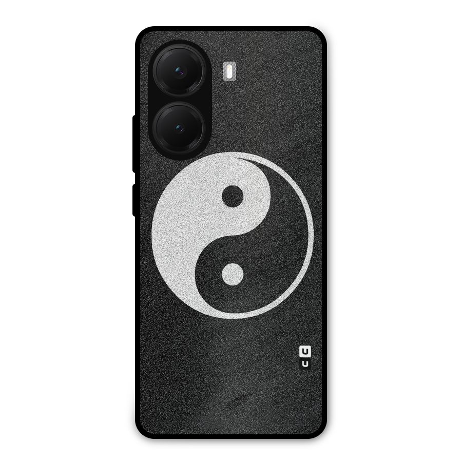 Peace Disorted Metal Back Case for Poco X7 Pro