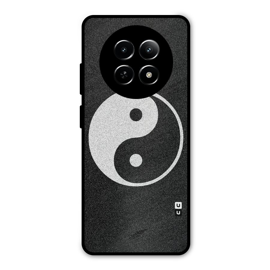 Peace Disorted Metal Back Case for Realme 12 5G