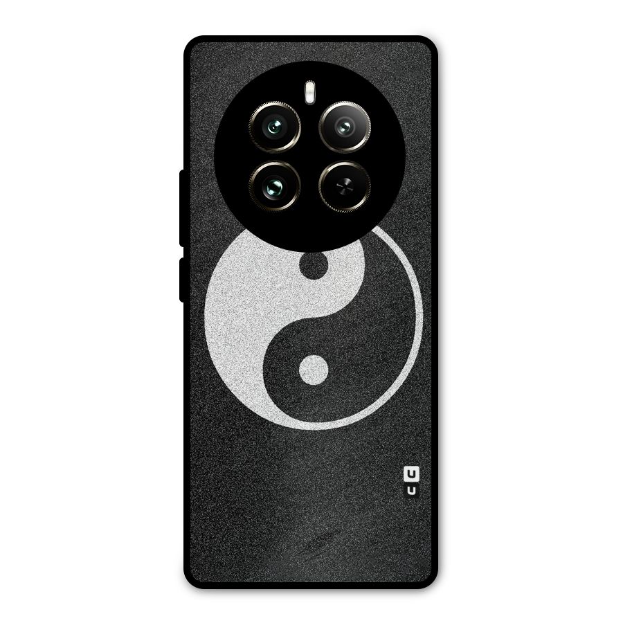 Peace Disorted Metal Back Case for Realme 12 Pro