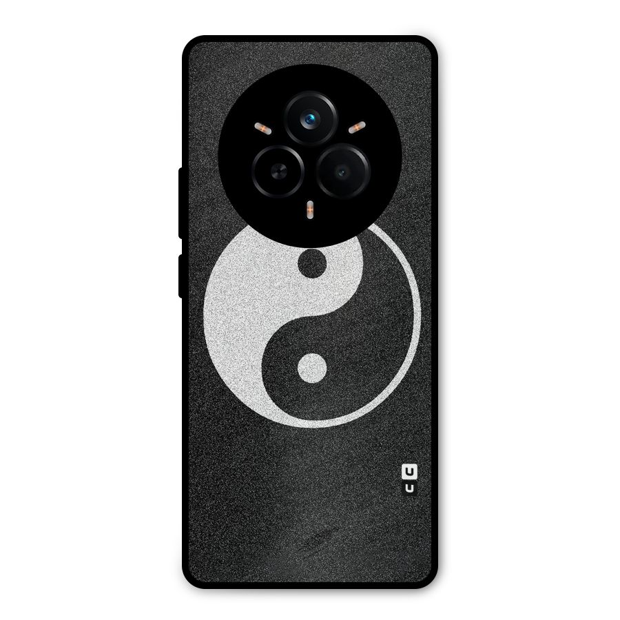 Peace Disorted Metal Back Case for Realme 14 Pro