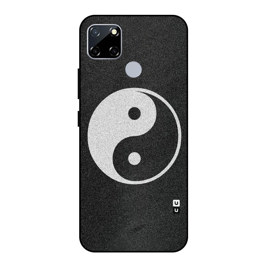 Peace Disorted Metal Back Case for Realme Narzo 30A