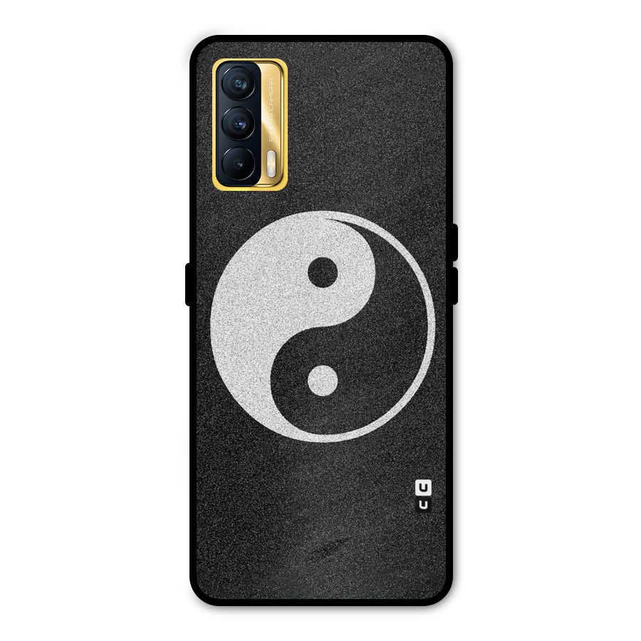 Peace Disorted Metal Back Case for Realme X7