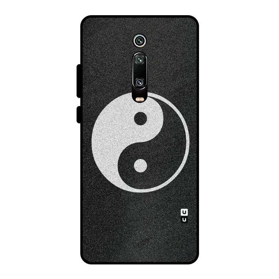 Peace Disorted Metal Back Case for Redmi K20
