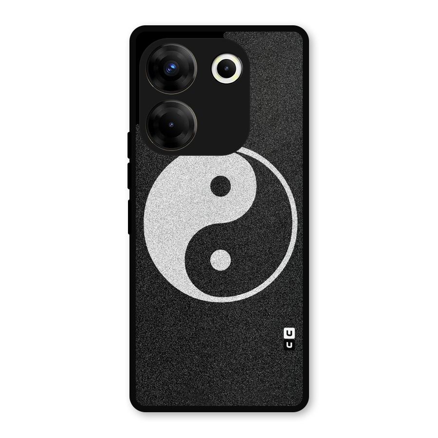 Peace Disorted Metal Back Case for Tecno Camon 20
