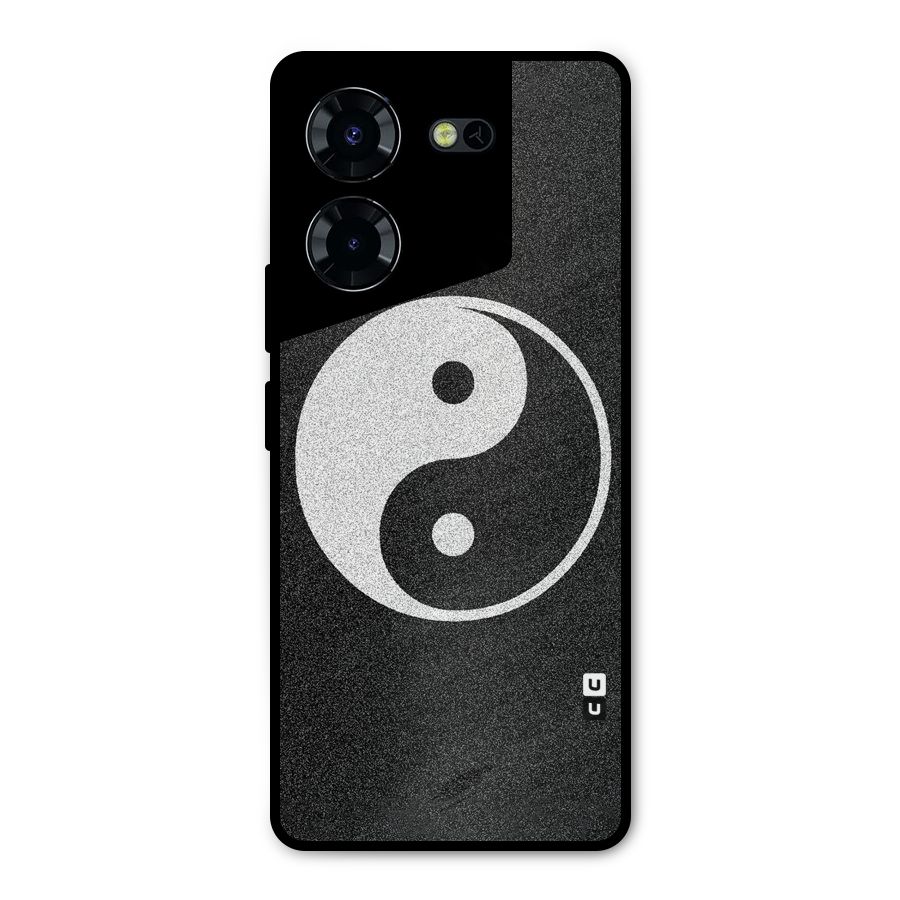 Peace Disorted Metal Back Case for Tecno Pova 5 Pro 5G