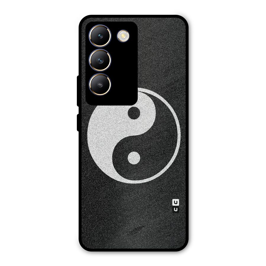 Peace Disorted Metal Back Case for Vivo T3 5G