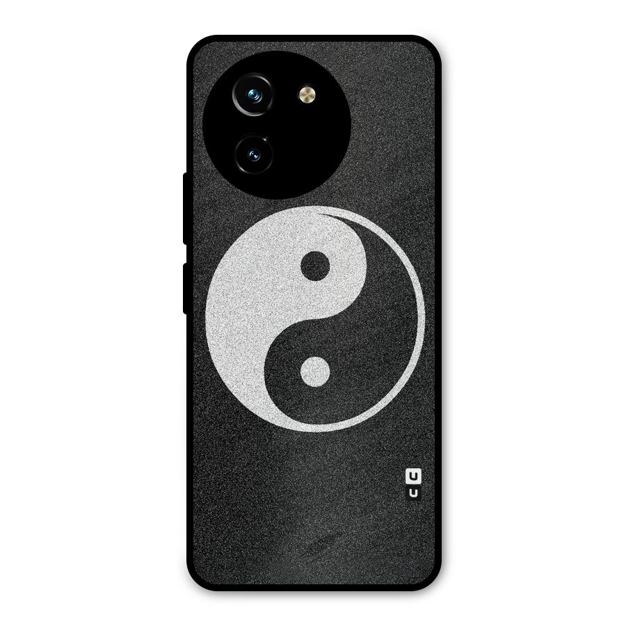 Peace Disorted Metal Back Case for Vivo T3x