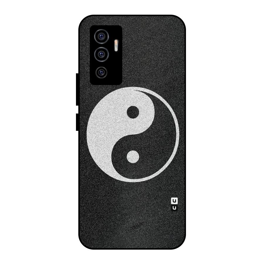 Peace Disorted Metal Back Case for Vivo V23e