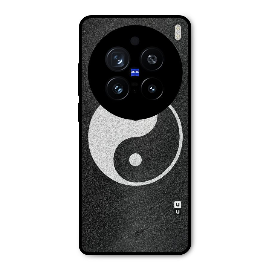 Peace Disorted Metal Back Case for Vivo X200 Pro