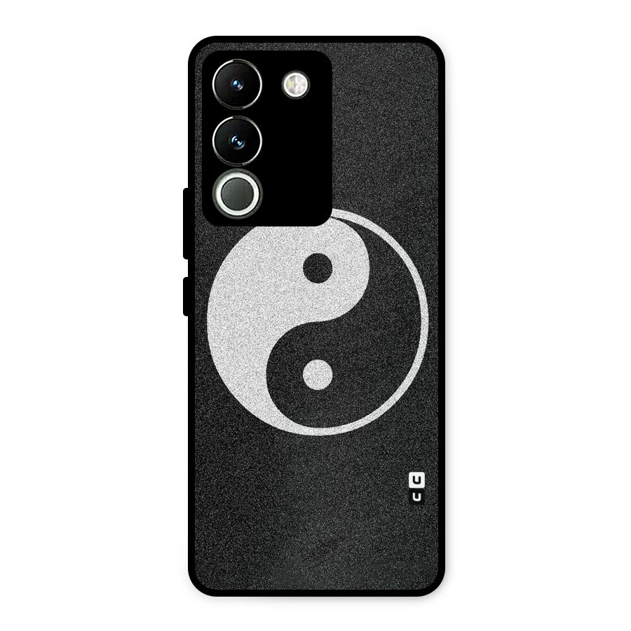 Peace Disorted Metal Back Case for Vivo Y200