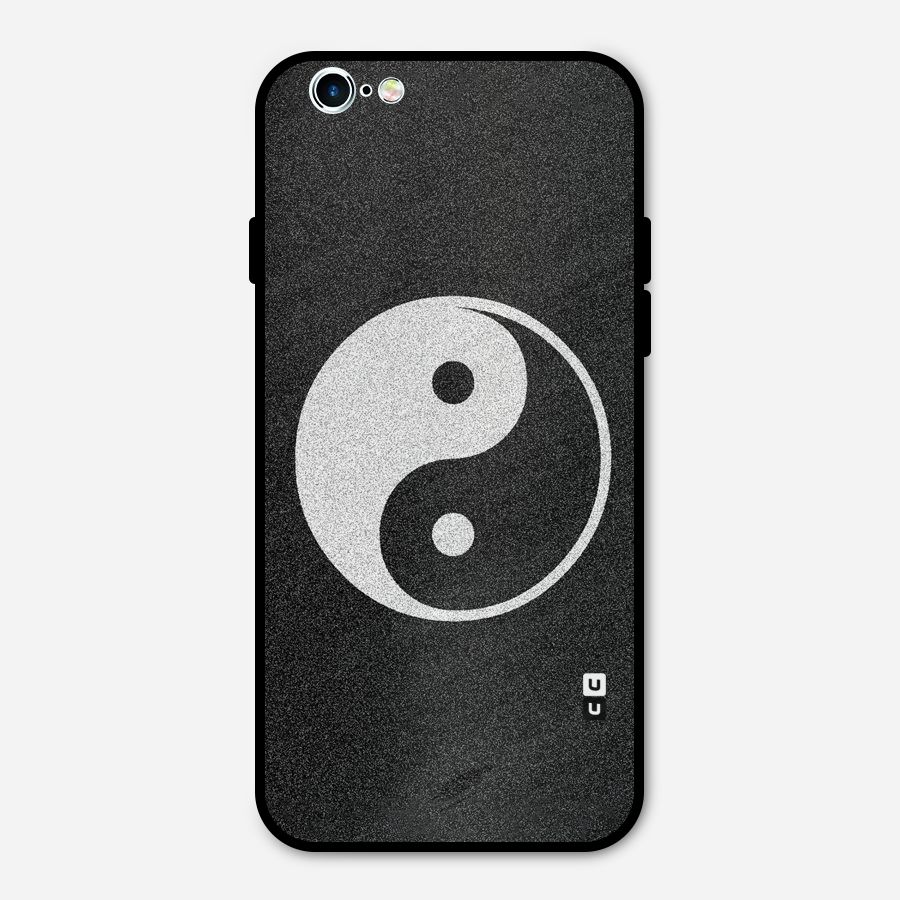 Peace Disorted Metal Back Case for iPhone 6 6s