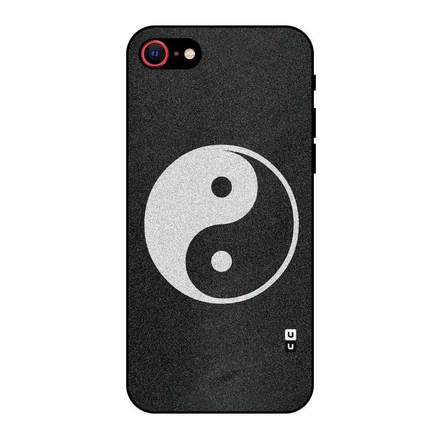 Peace Disorted Metal Back Case for iPhone 7