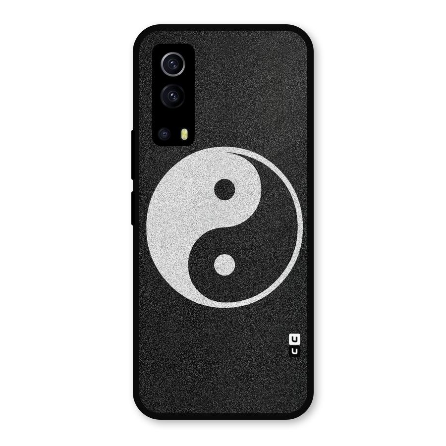 Peace Disorted Metal Back Case for iQOO Z3