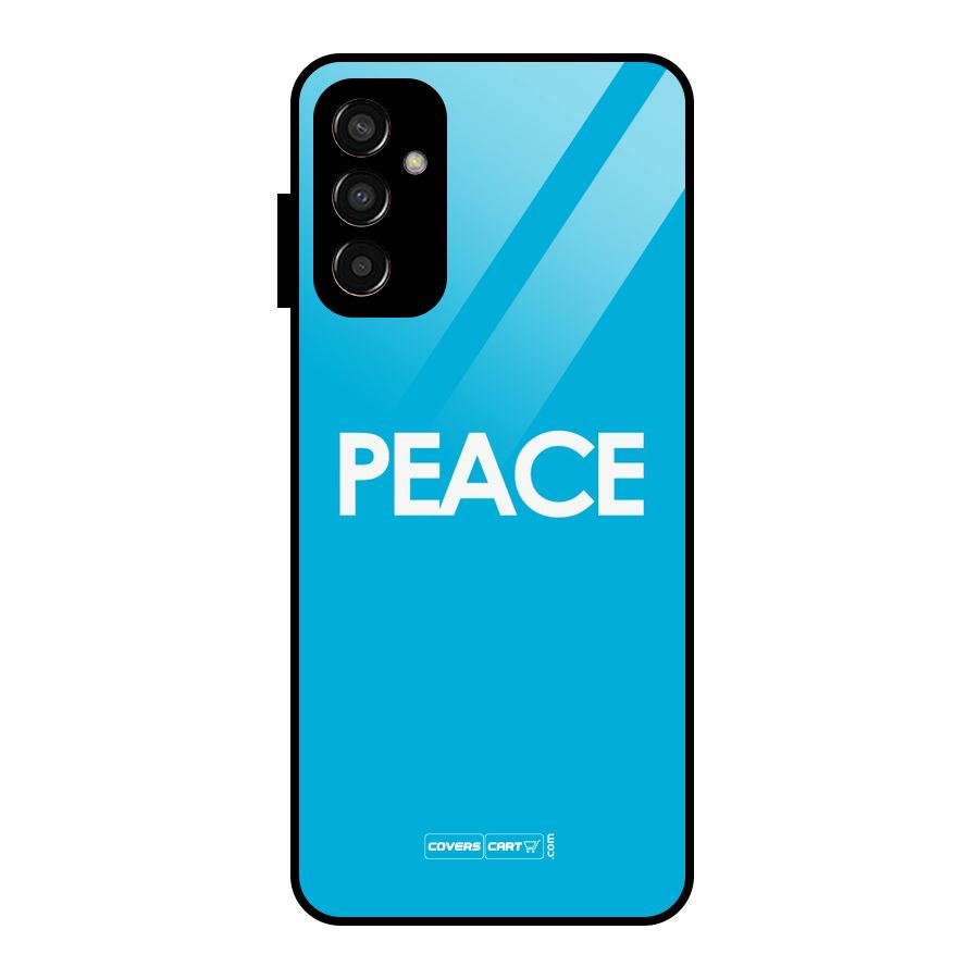 Peace Glass Back Case for Galaxy F13