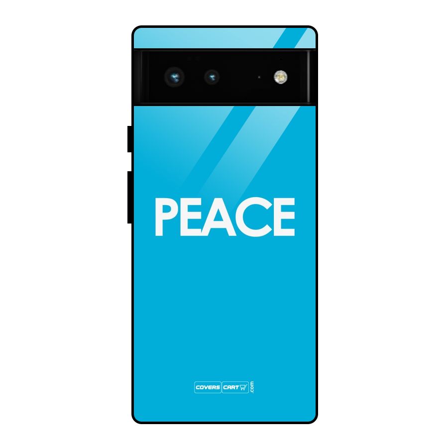 Peace Glass Back Case for Google Pixel 6