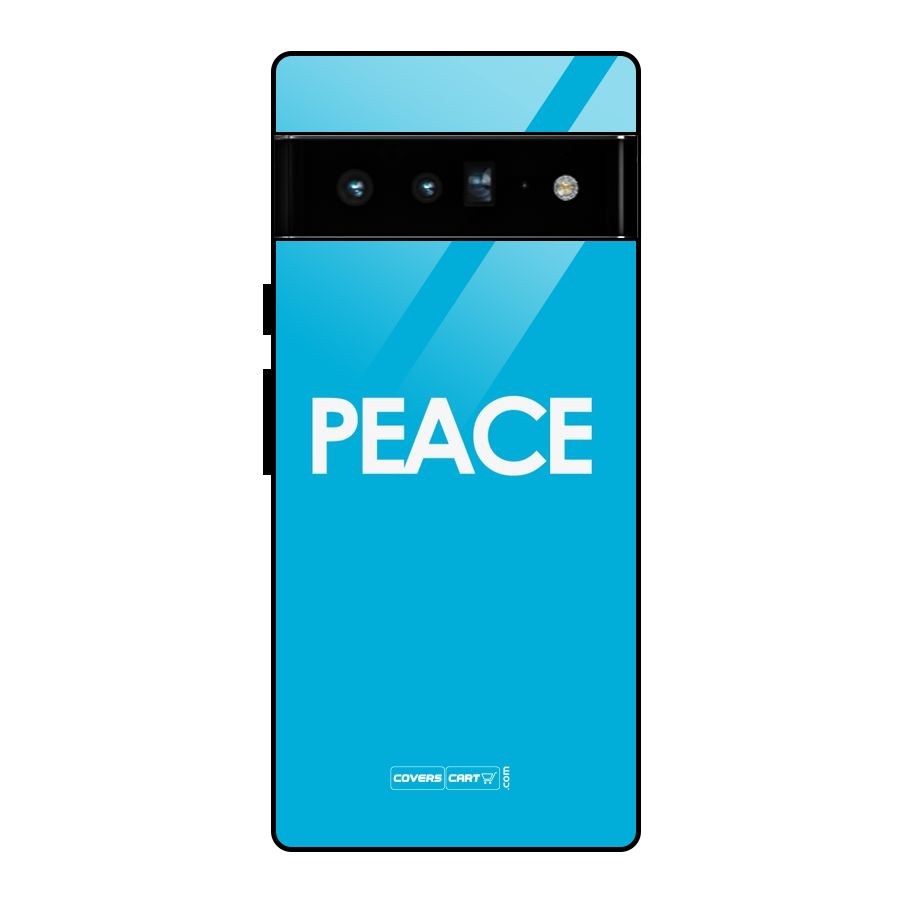 Peace Glass Back Case for Google Pixel 6 Pro