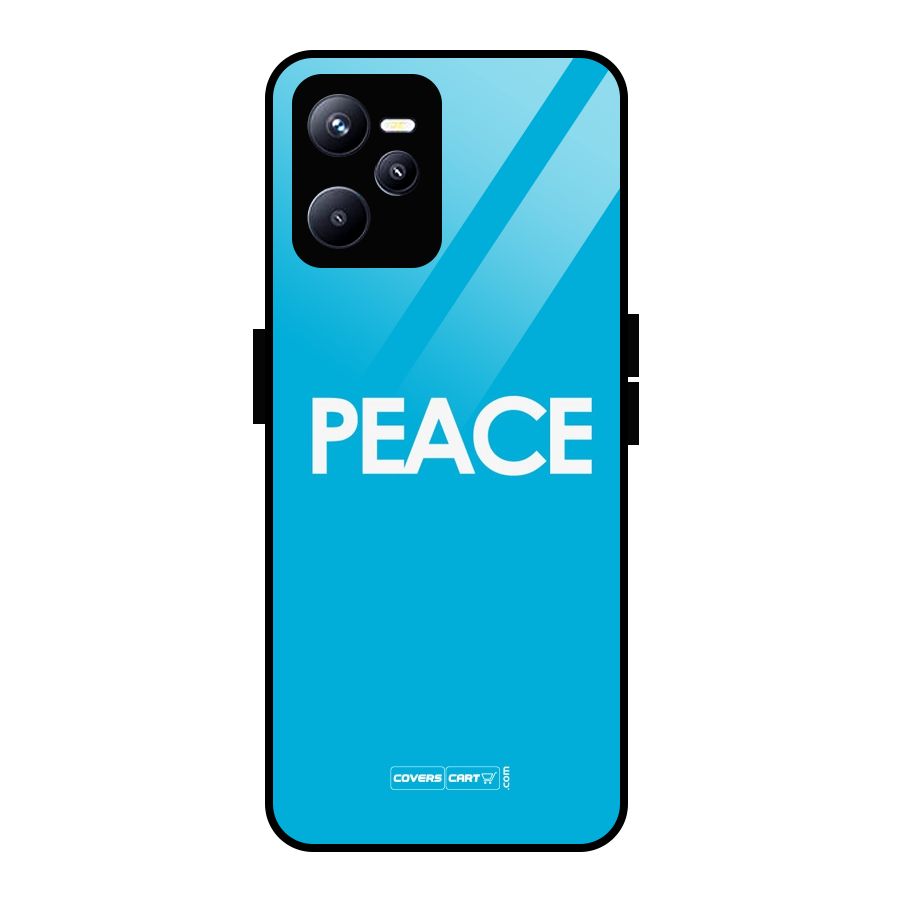 Peace Glass Back Case for Realme C35
