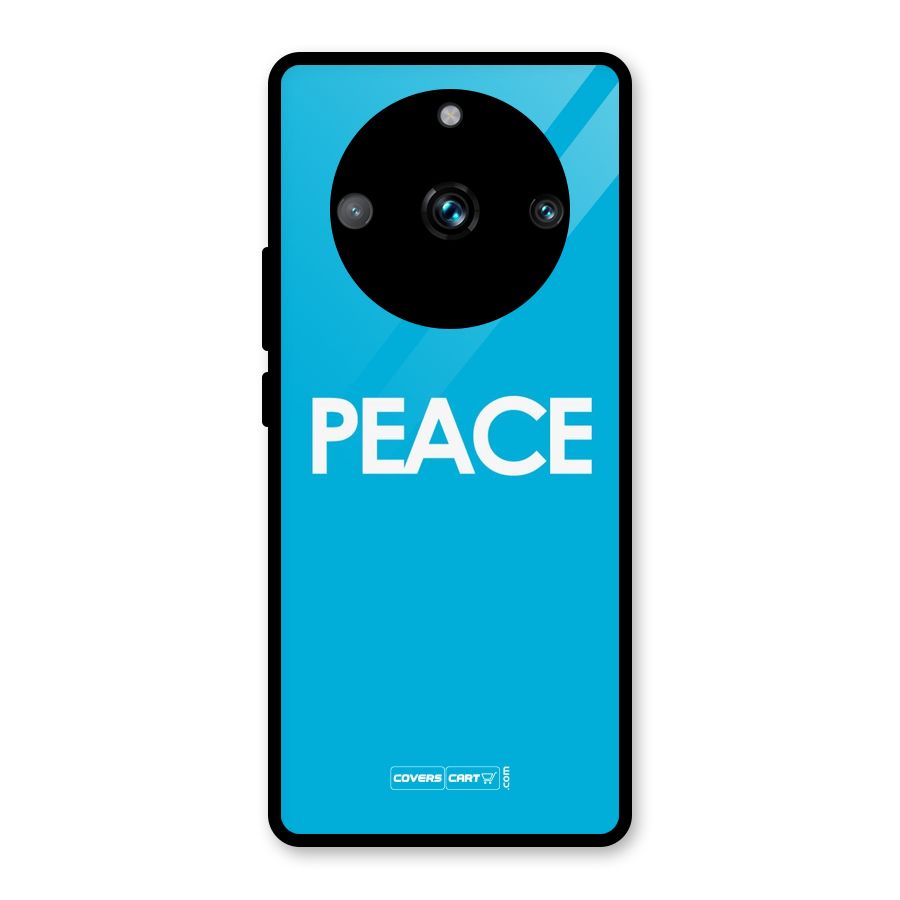 Peace Glass Back Case for Realme Narzo 60 Pro