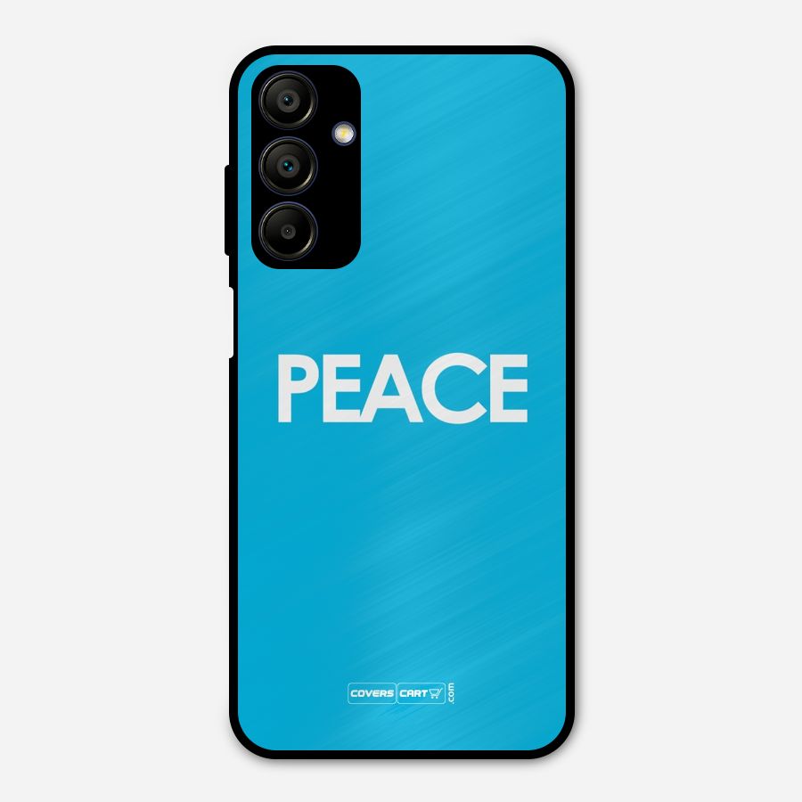 Peace Metal Back Case for Galaxy A15 5G