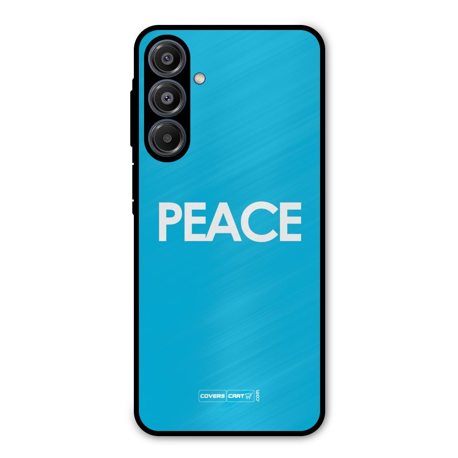 Peace Metal Back Case for Galaxy A16 5G