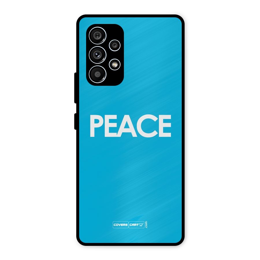 Peace Metal Back Case for Galaxy A53 5G