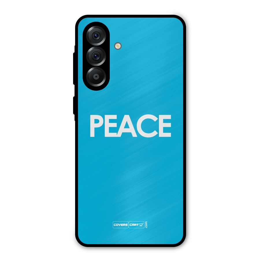 Peace Metal Back Case for Galaxy A56