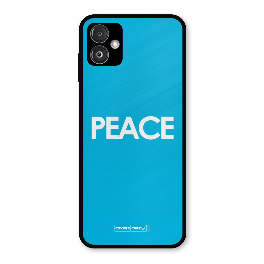Peace Metal Back Case for Galaxy F14