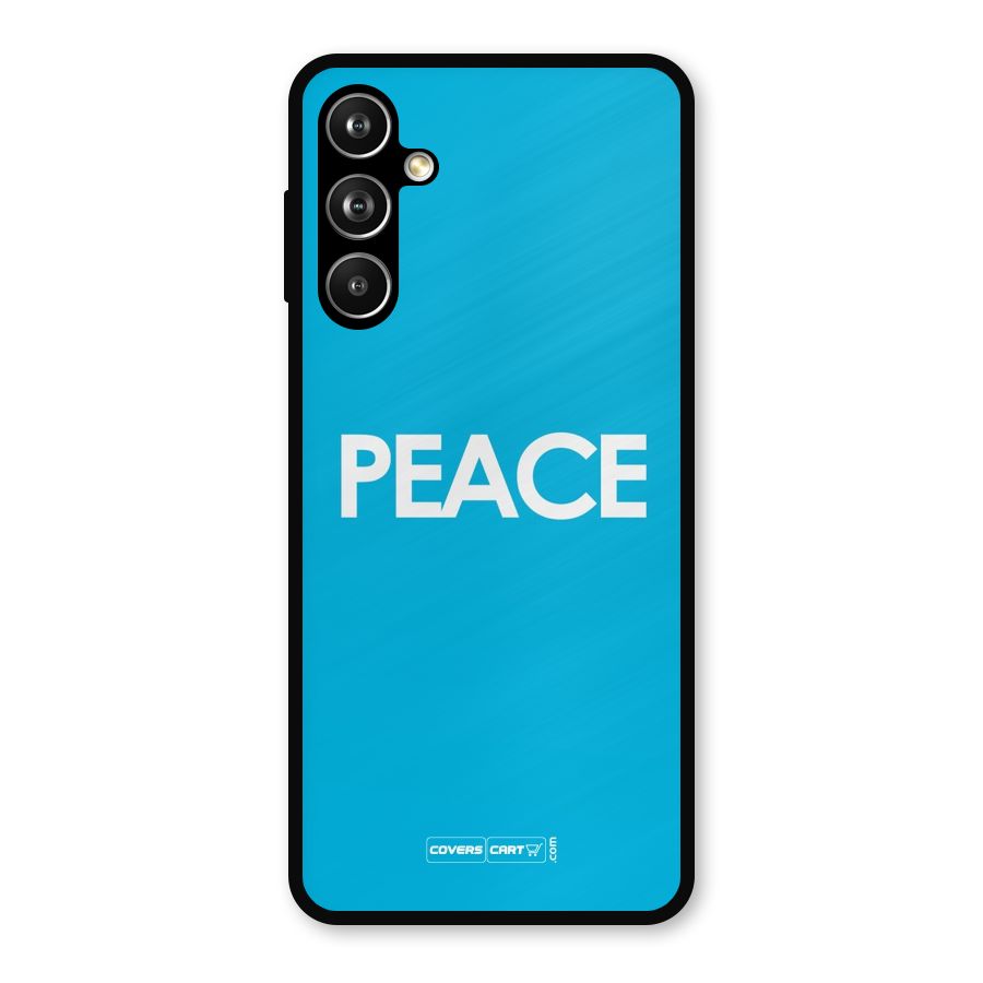Peace Metal Back Case for Galaxy F54