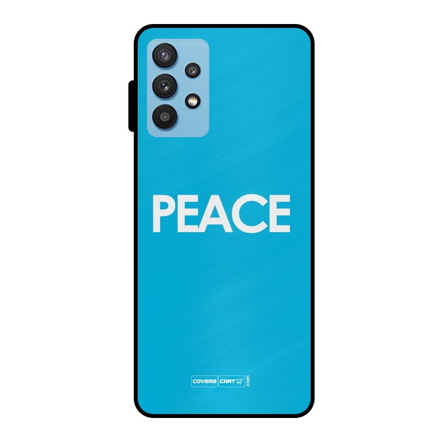Peace Metal Back Case for Galaxy M32 5G