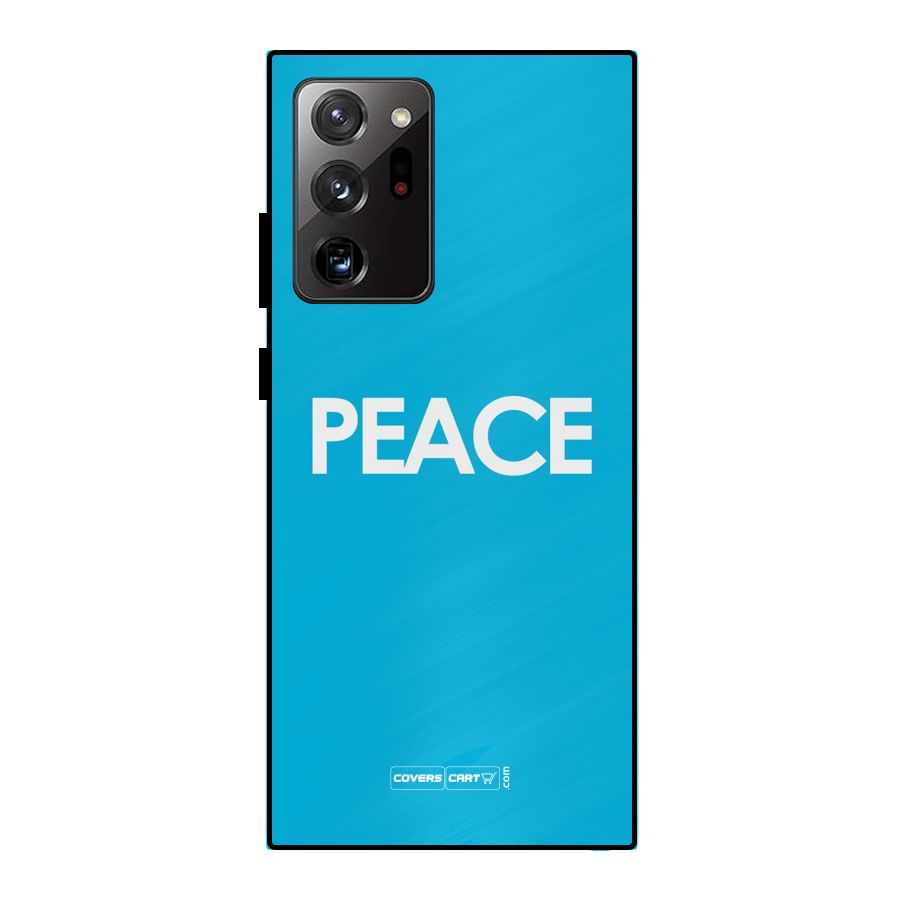 Peace Metal Back Case for Galaxy Note 20 Ultra