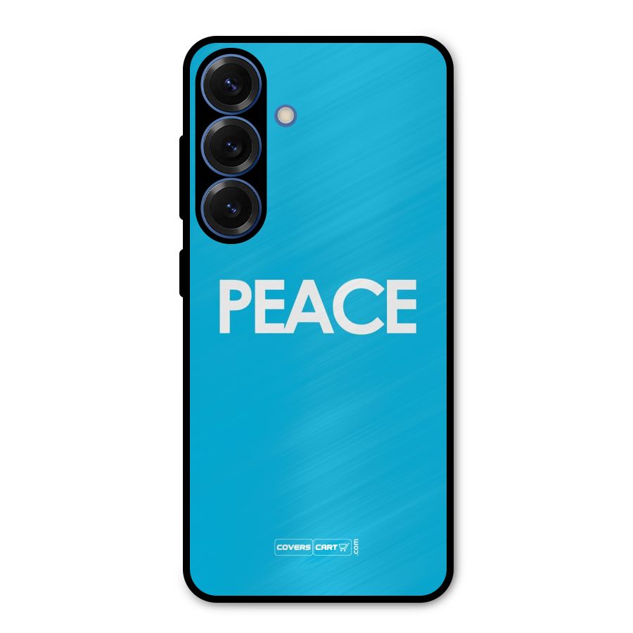 Peace Metal Back Case for Galaxy S25