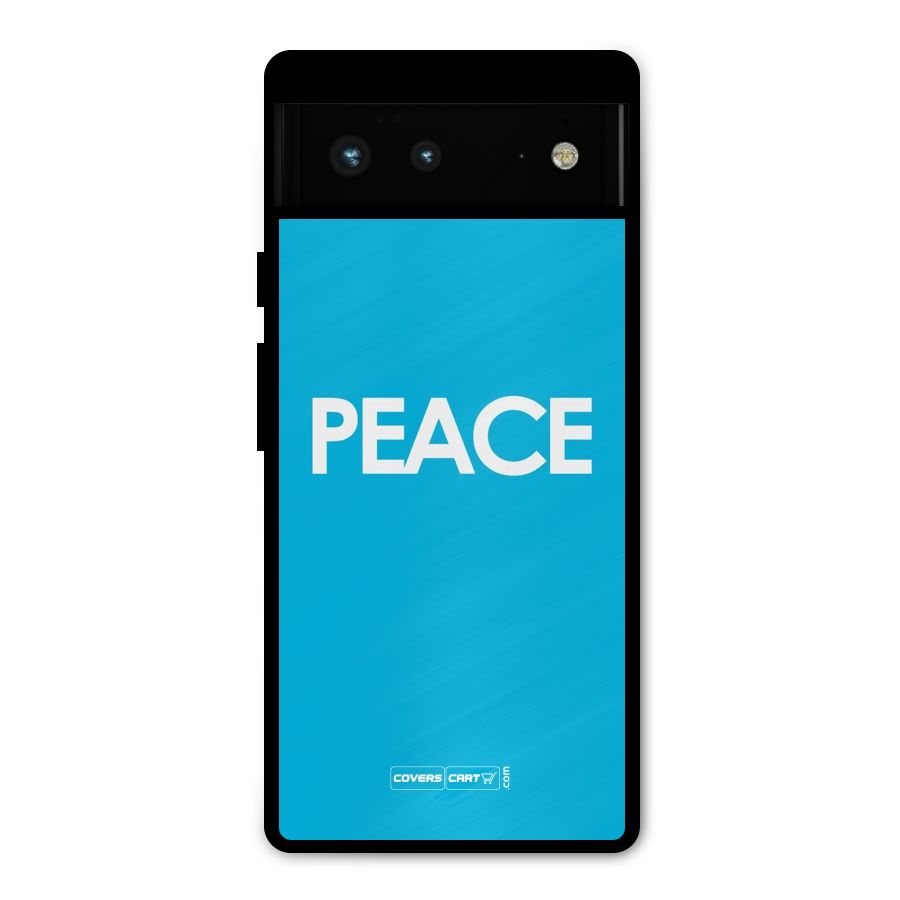 Peace Metal Back Case for Google Pixel 6