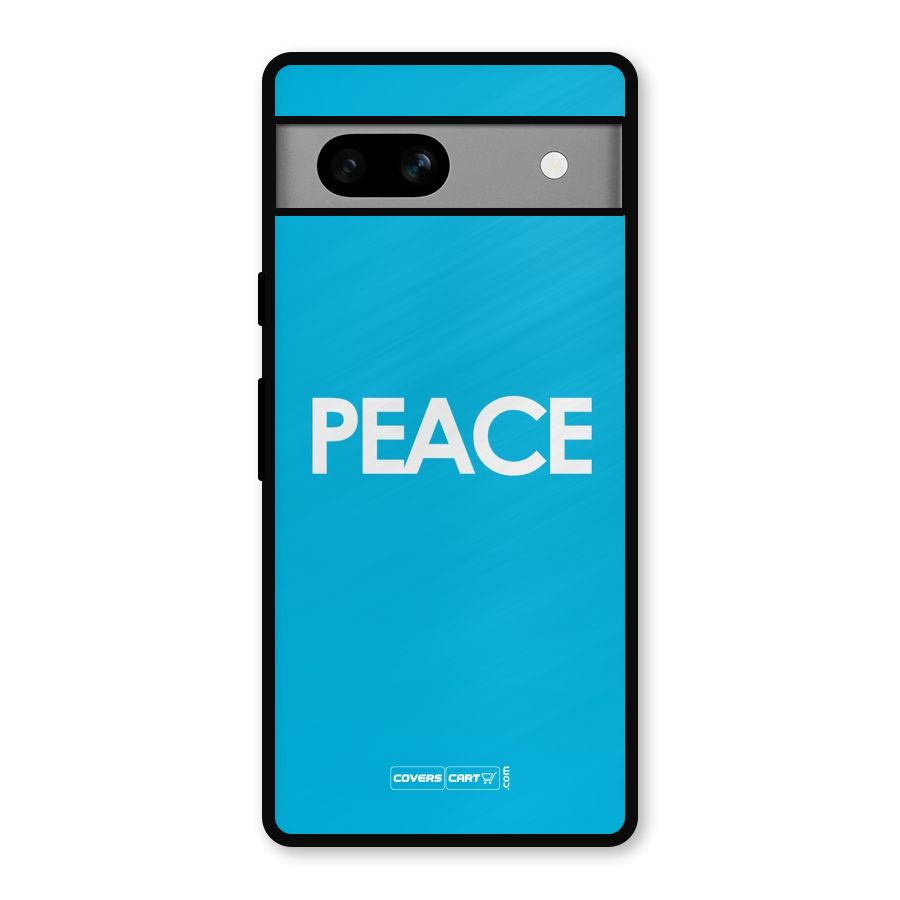 Peace Metal Back Case for Google Pixel 7a