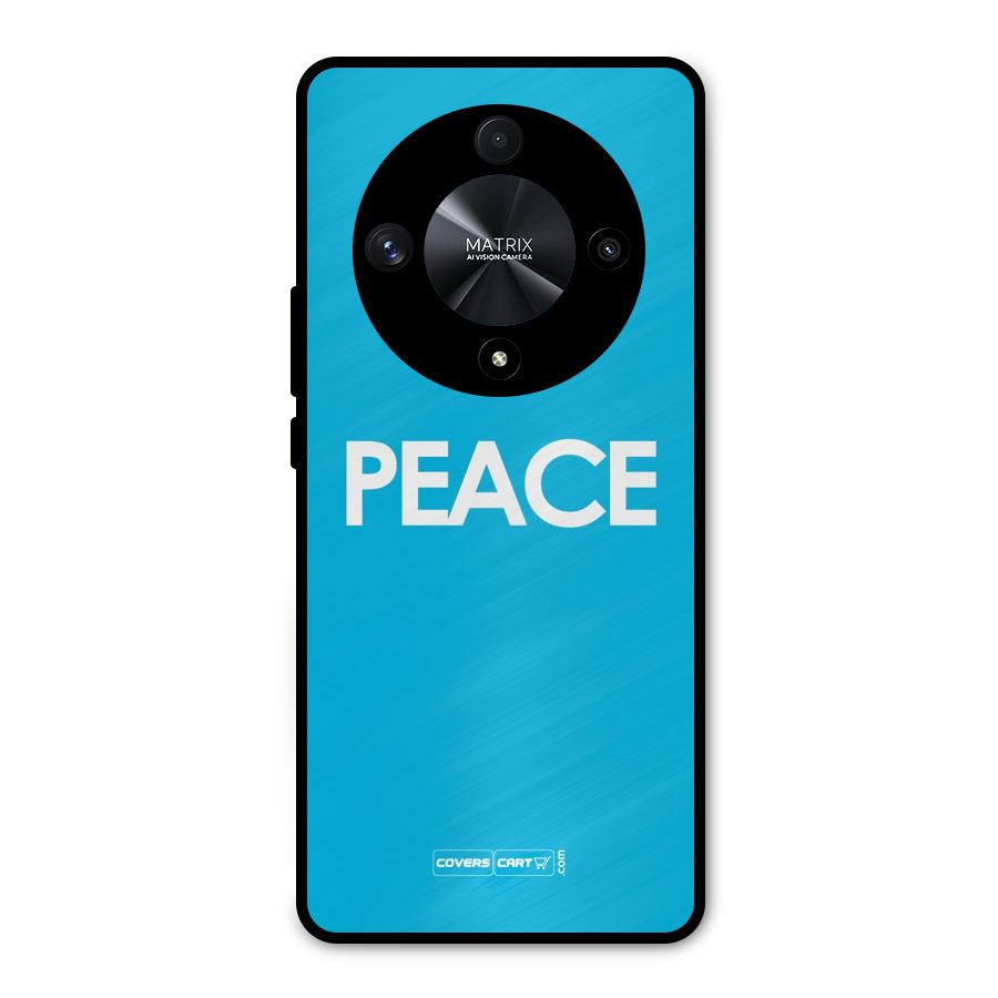 Peace Metal Back Case for Honor X9b