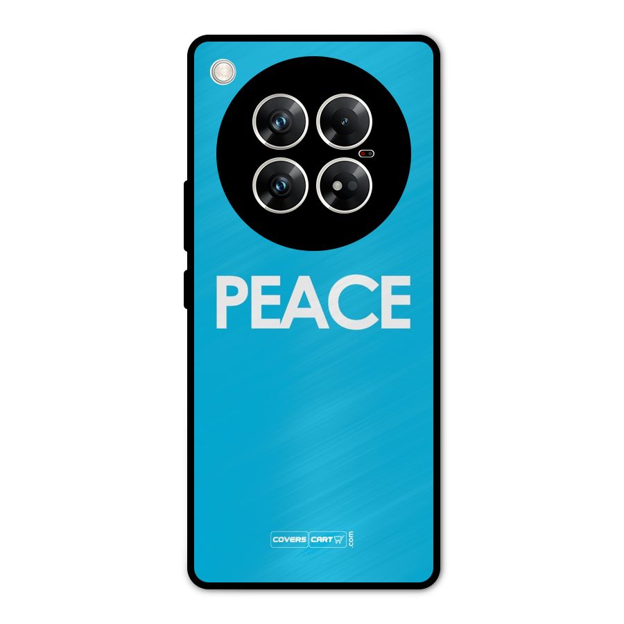 Peace Metal Back Case for Infinix Zero 40 5G