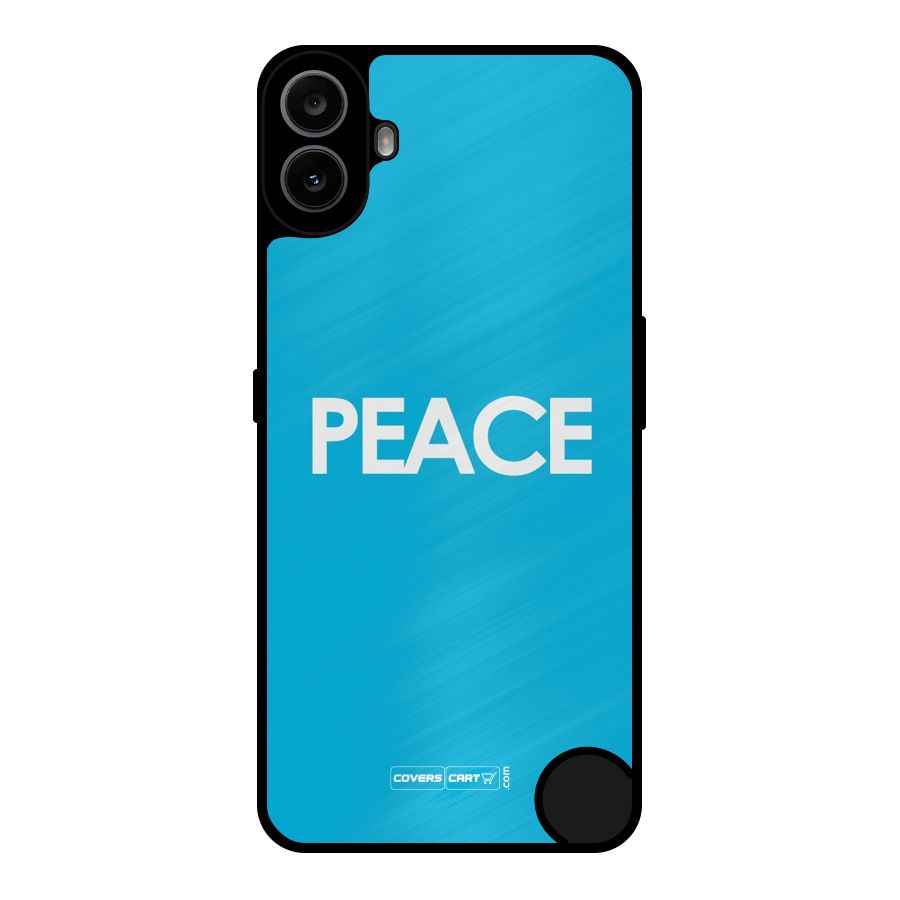 Peace Metal Back Case for Nothing CMF Phone 1