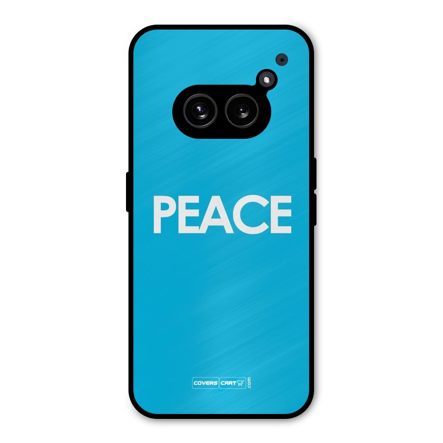 Peace Metal Back Case for Nothing Phone 2a