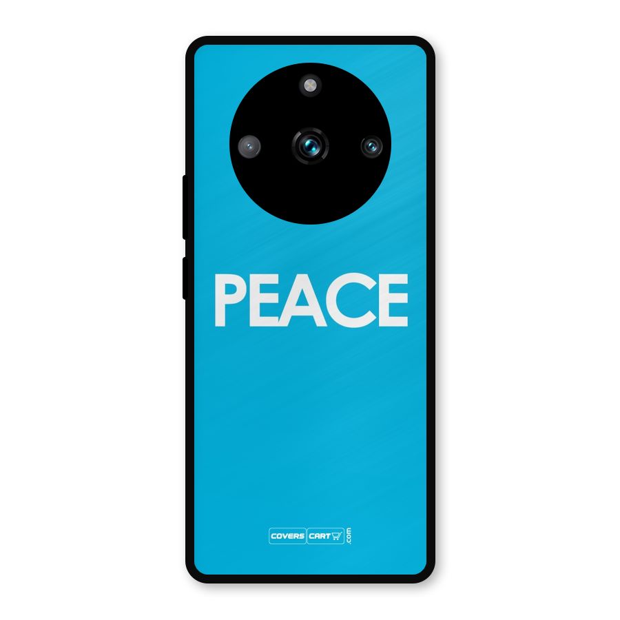 Peace Metal Back Case for Realme 11 Pro