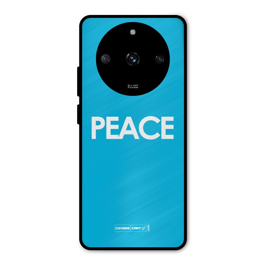 Peace Metal Back Case for Realme Narzo 60 5G
