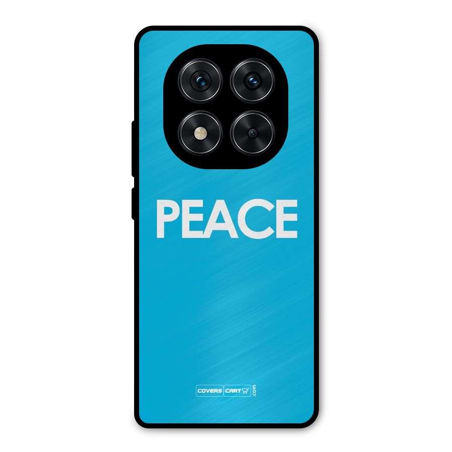 Peace Metal Back Case for Redmi Note 14 Pro 5G