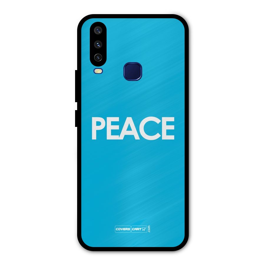 Peace Metal Back Case for Vivo V17