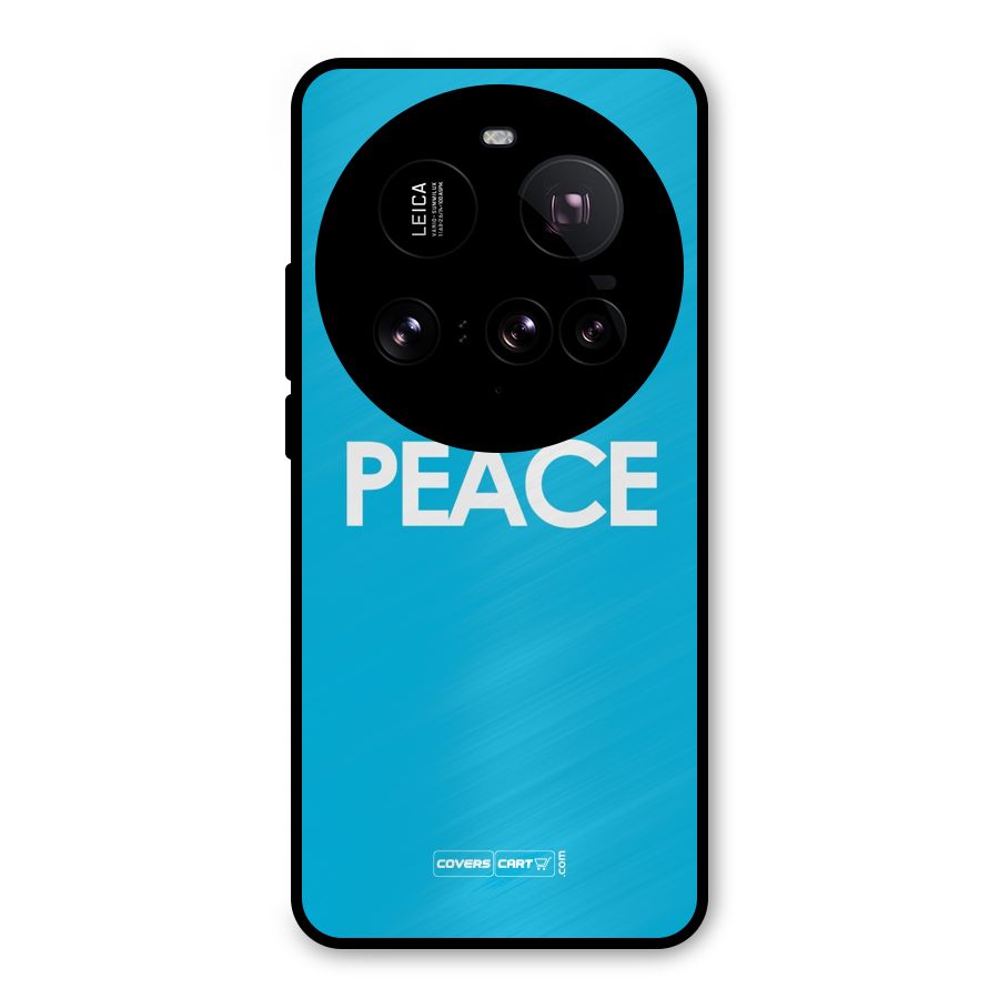 Peace Metal Back Case for Xiaomi 15 Ultra