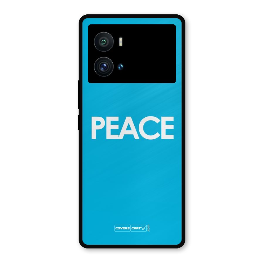 Peace Metal Back Case for iQOO 9 Pro
