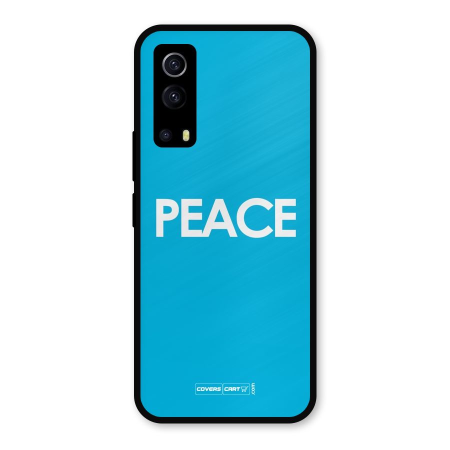 Peace Metal Back Case for iQOO Z3