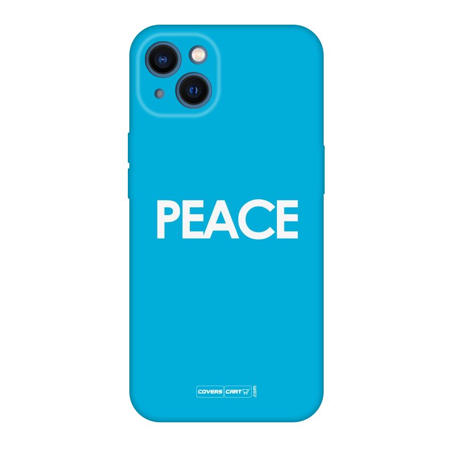 Peace Original Polycarbonate Back Case for iPhone 13
