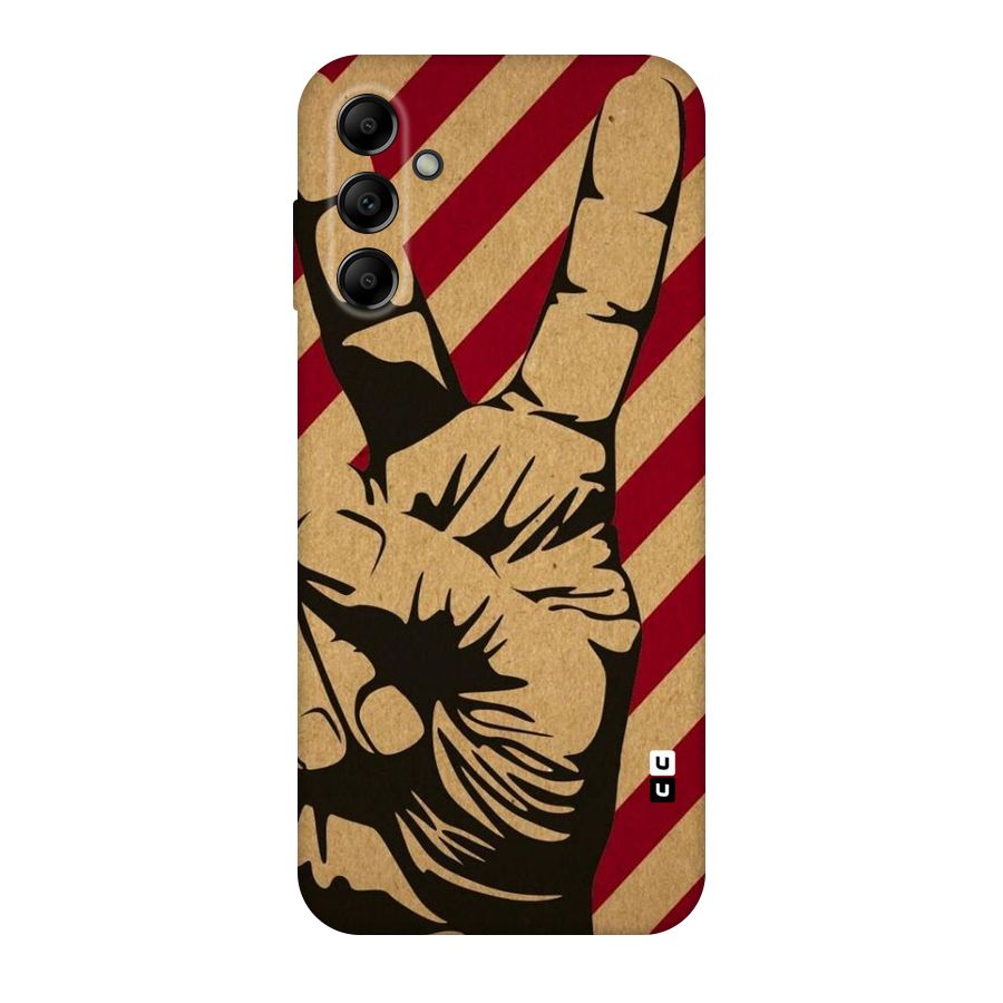 Peace Stripes Original Polycarbonate Back Case for Galaxy A14 5G