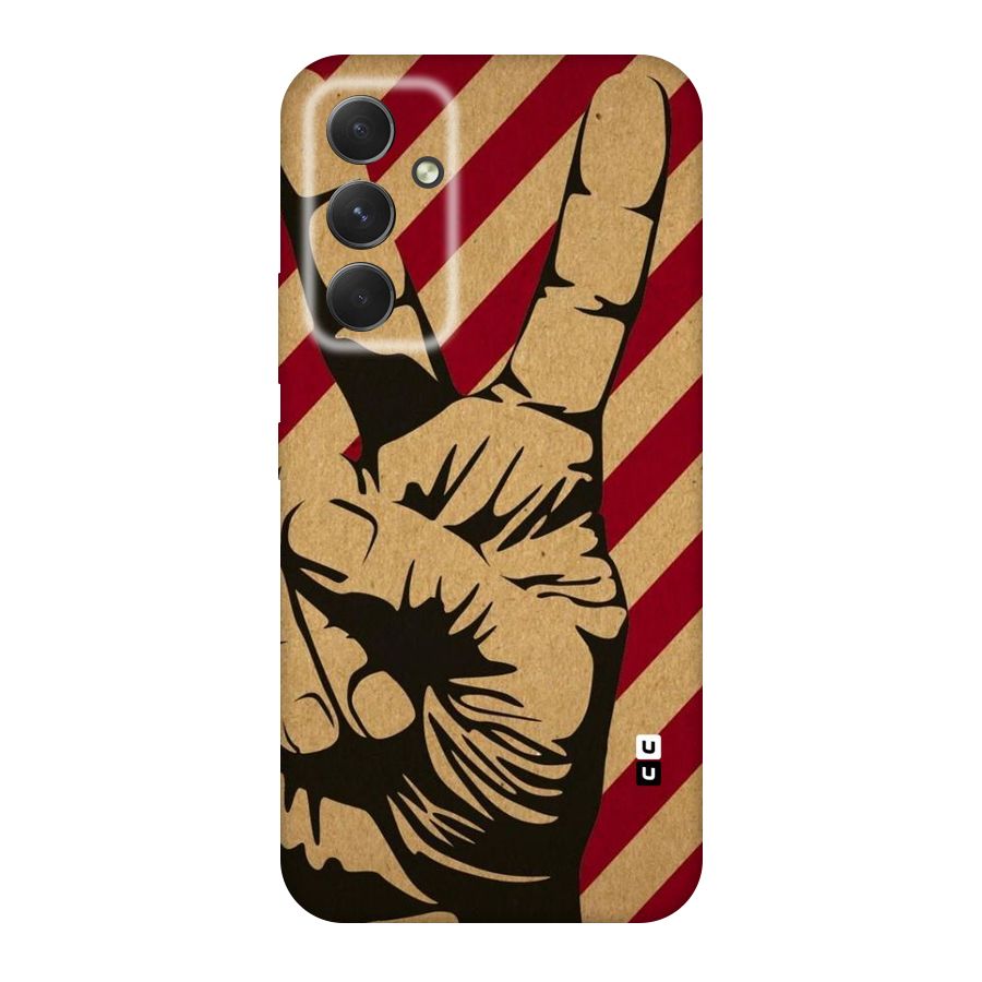 Peace Stripes Original Polycarbonate Back Case for Galaxy A54