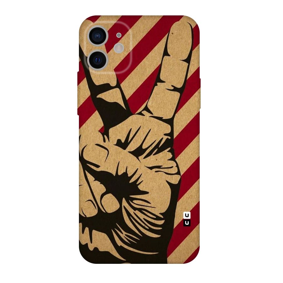 Peace Stripes Original Polycarbonate Back Case for iPhone 11